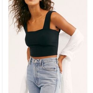 NWT free people ribbed crop top
